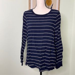 Long Sleeved Striped Tee